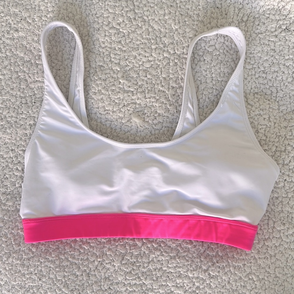 F21 Neon Swim Top